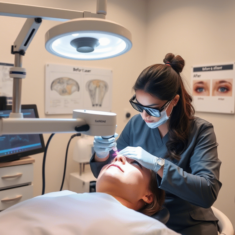 under eye laser treatment