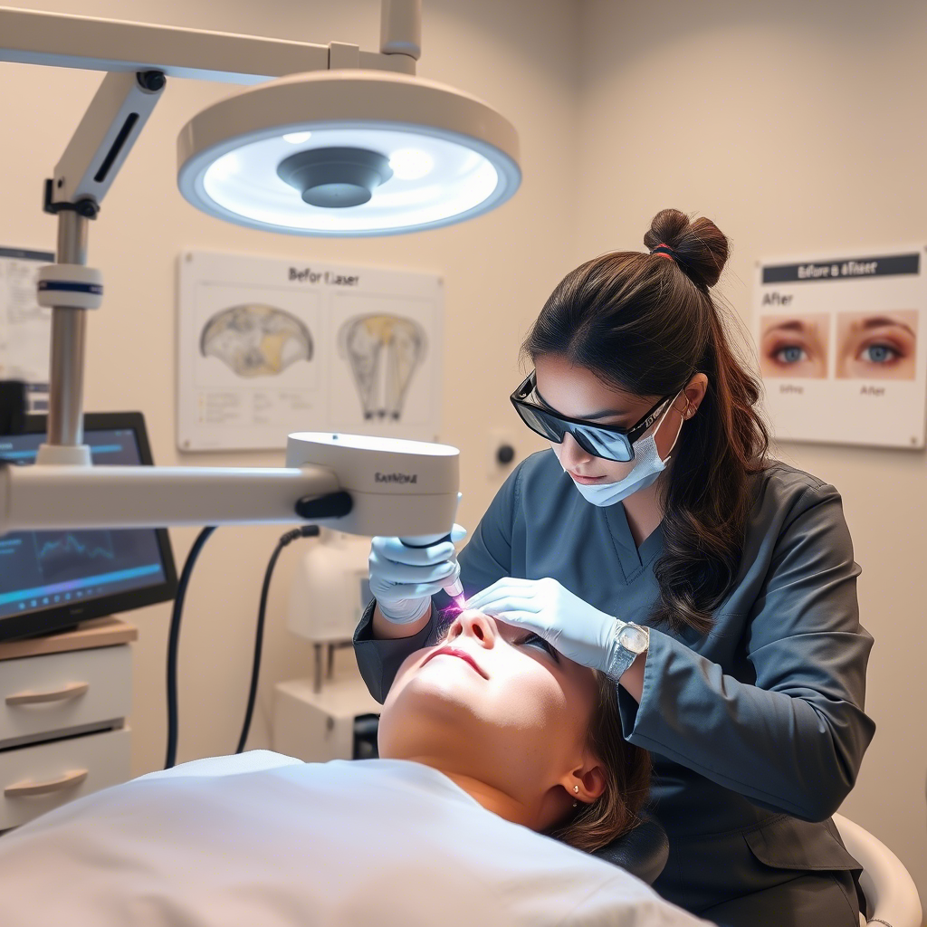 under eye laser treatment