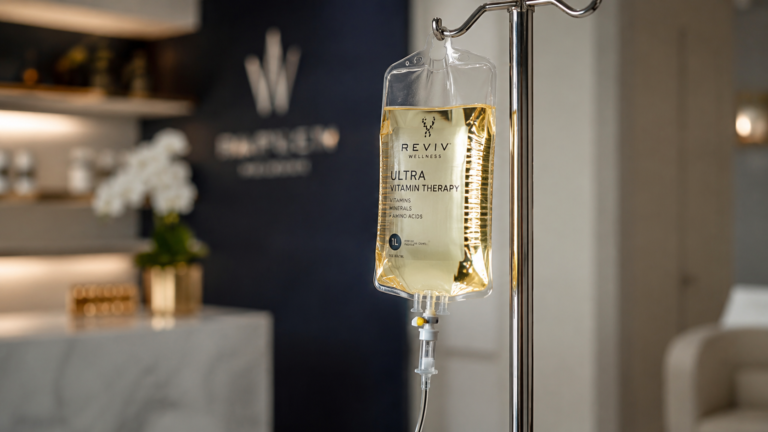 Myers Cocktail IV in Brampton:The Wellness Drip That's Actually Worth It 5 Myers Cocktail IV drip setup at Diamond Aesthetics wellness clinic in Brampton Ontario